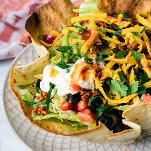 Veg Taco Salad